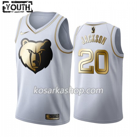 Dres Memphis Grizzlies Josh Jackson 20 Nike 2019-20 Bijela Golden Edition Swingman - Dječji